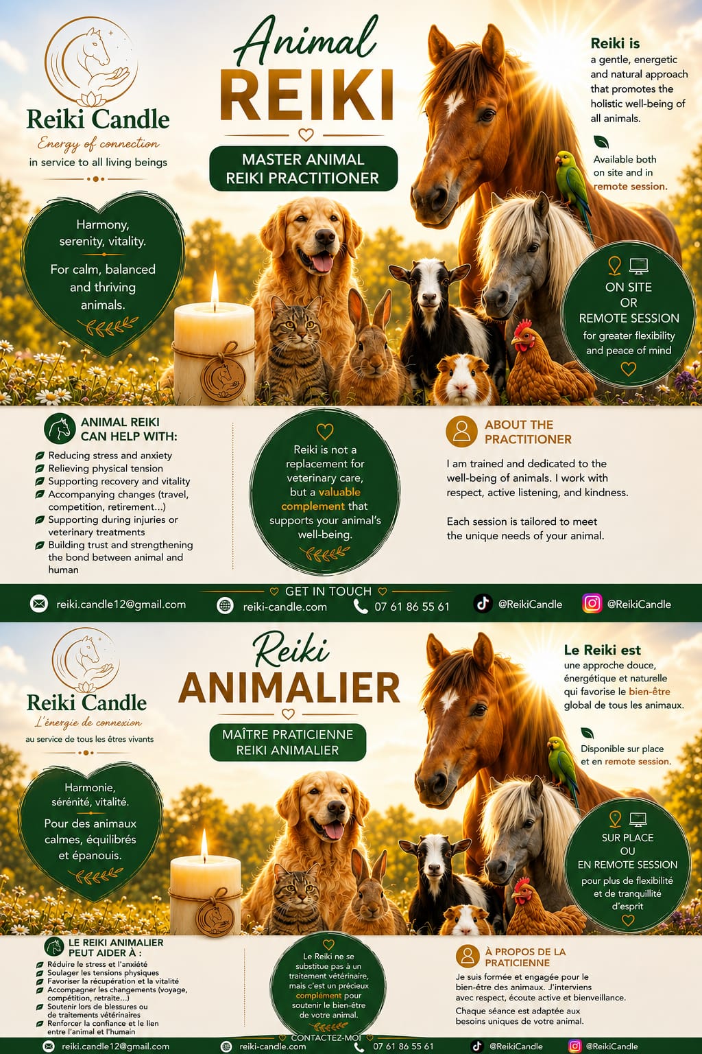 Reiki animalier
